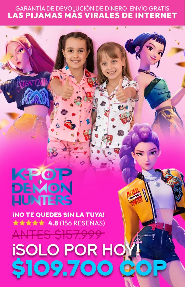 PIJAMAS IMPORTADAS DEMON HUNTERS