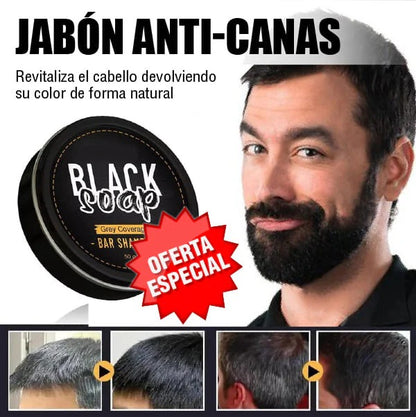 JABÓN ANTICANAS: Restaura tu color natural de cabello