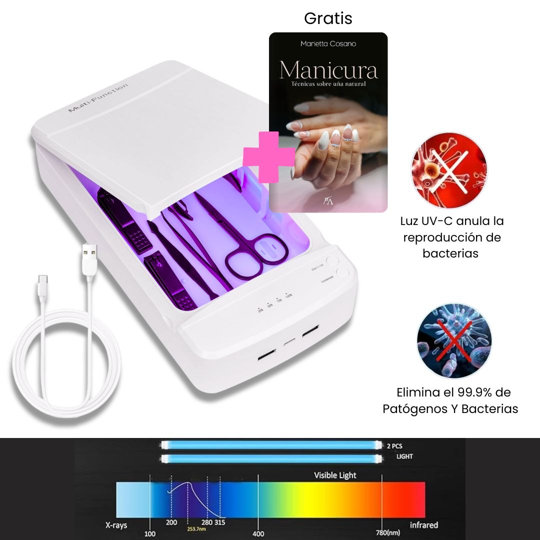 Esterilizador de LUZ ULTRAVIOLETA UV - tecnología SafeGuard...