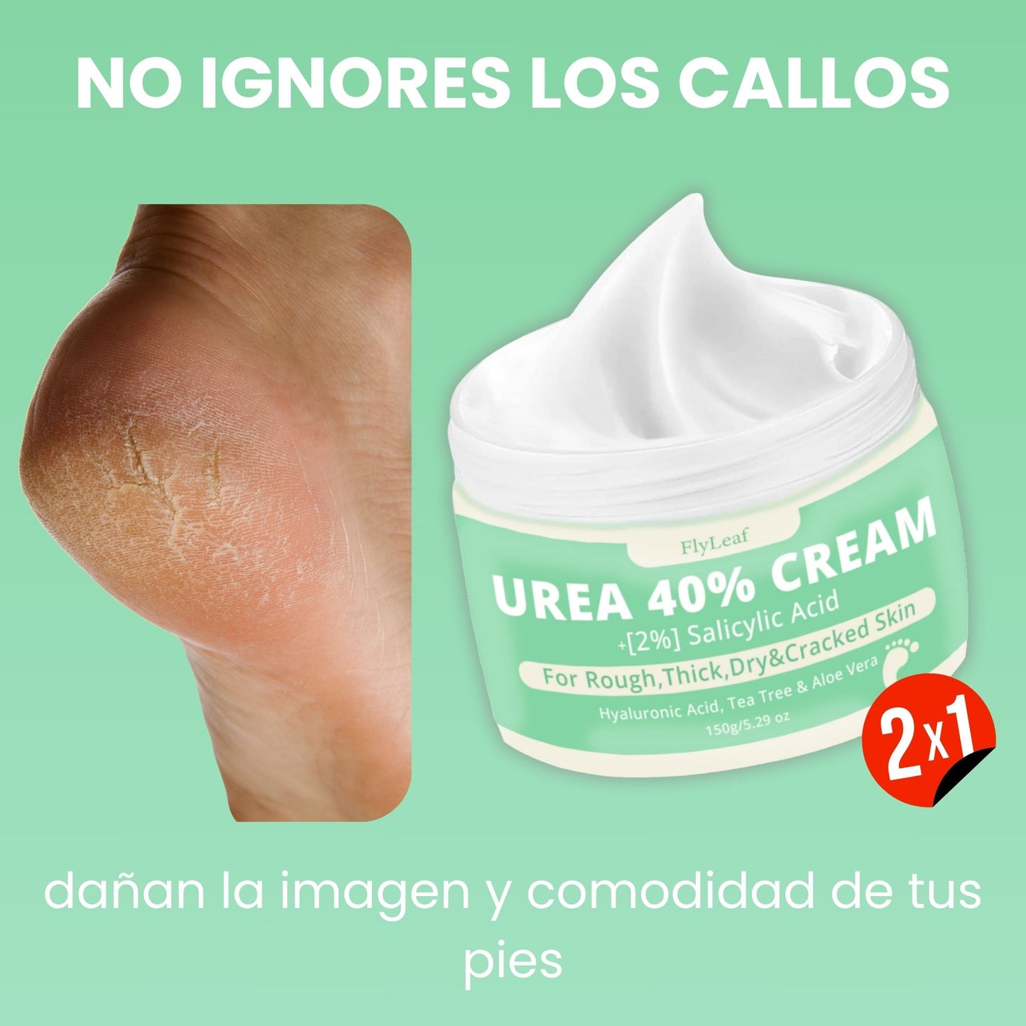 UREA® | Crema para eliminar piel seca y callosa manos y pies