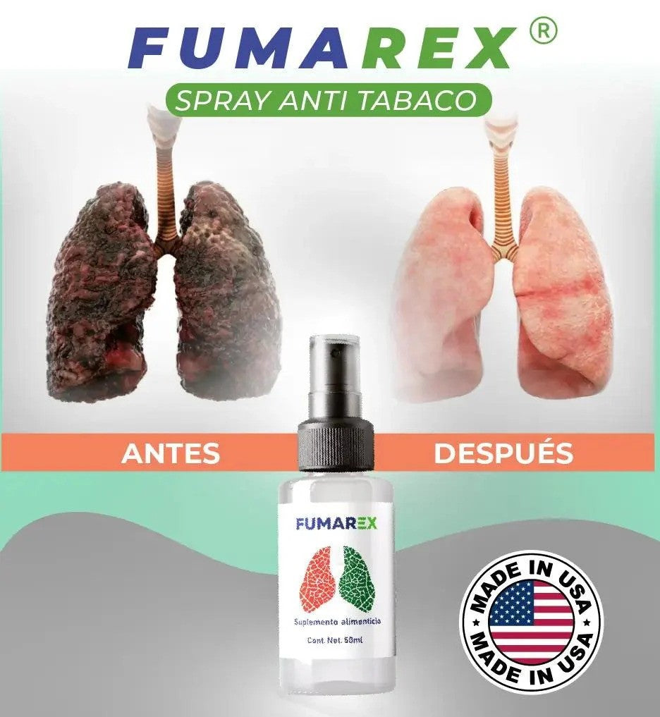 FUMAREX™ Solución Natural para Dejar de Fumar