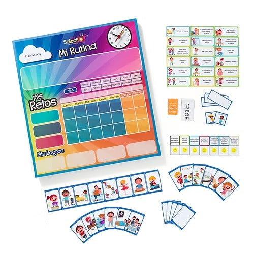 Tablero de Rutina - Rutinas claras, niños independientes