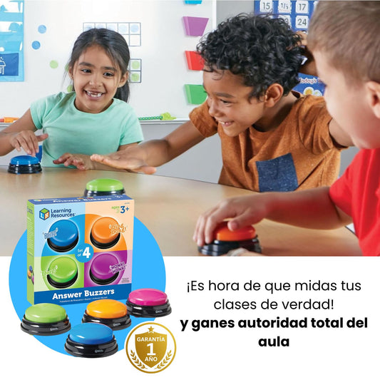 Botones Pedagógicos Sountrix® para Docentes Profesionales